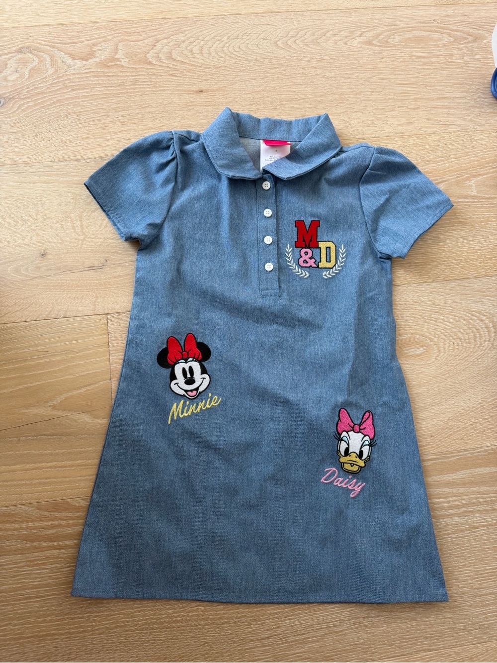 Disney Minnie & Daisy Blue Polo Dress for Kids